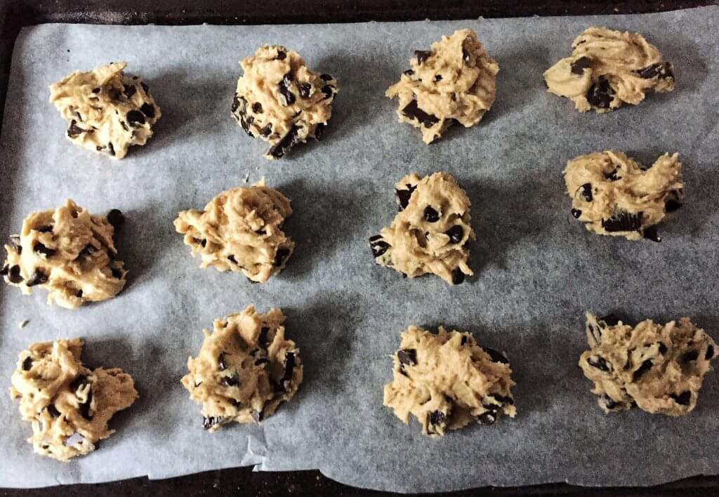 Raw cookie dough as part of the Tub 4 Grub campaign