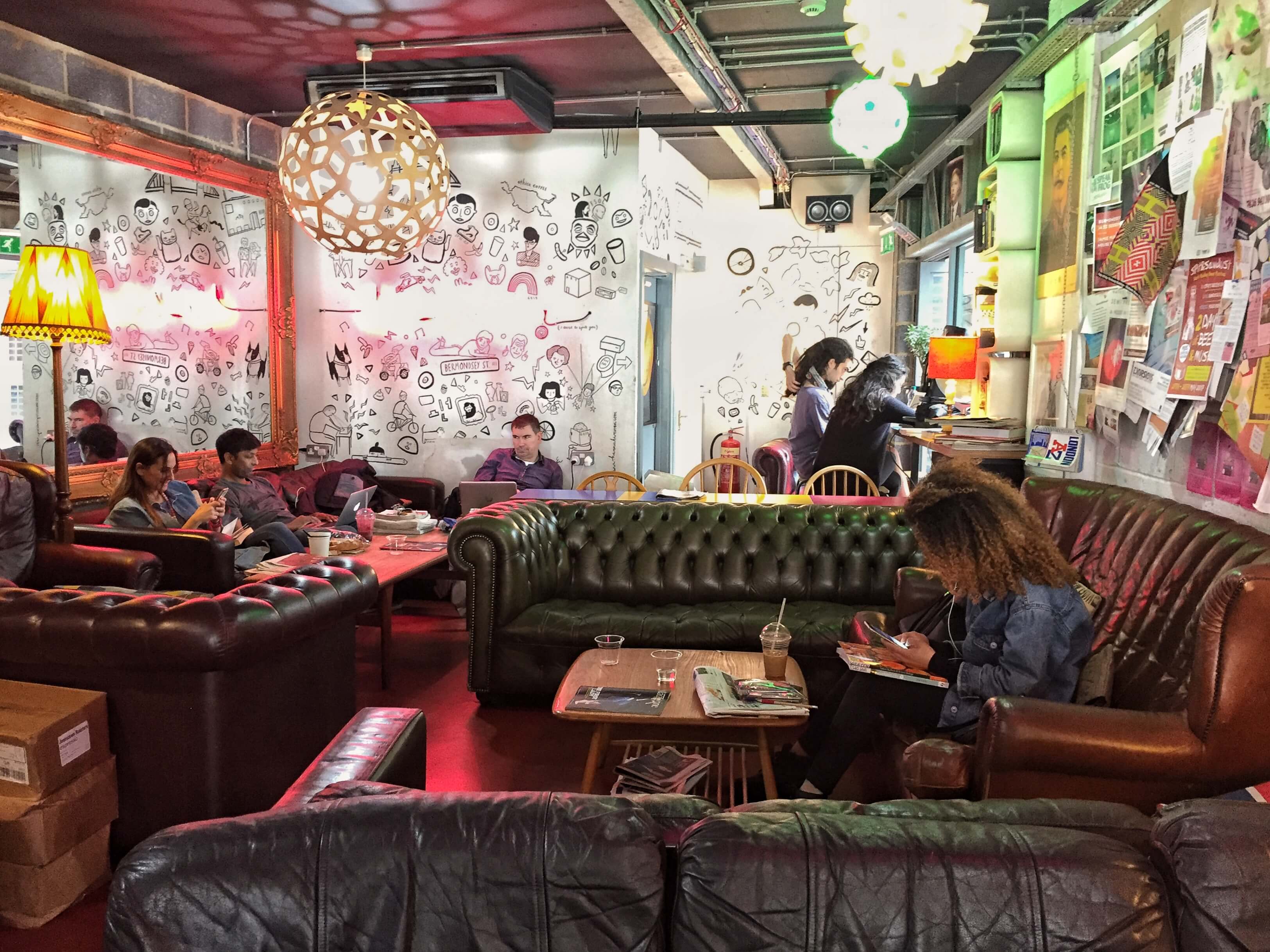 London's prettiest cafes : F*ckoffee, Bermondsey, London