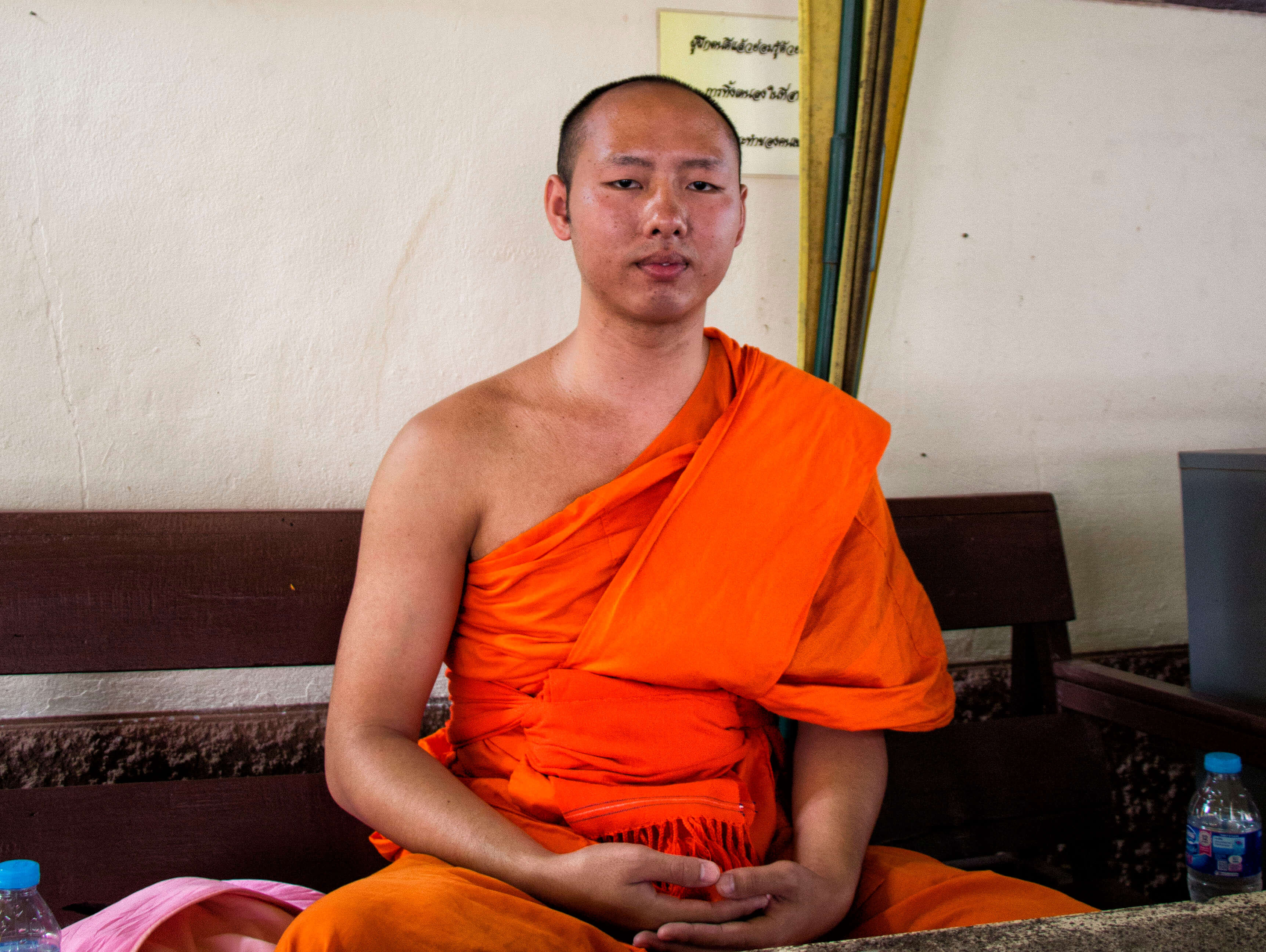 Monk chat and the pursuit of happiness | The Determined Traveller