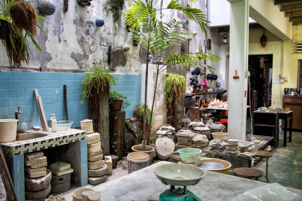 Pottery studio in Melaka/Malacca, Malaysia