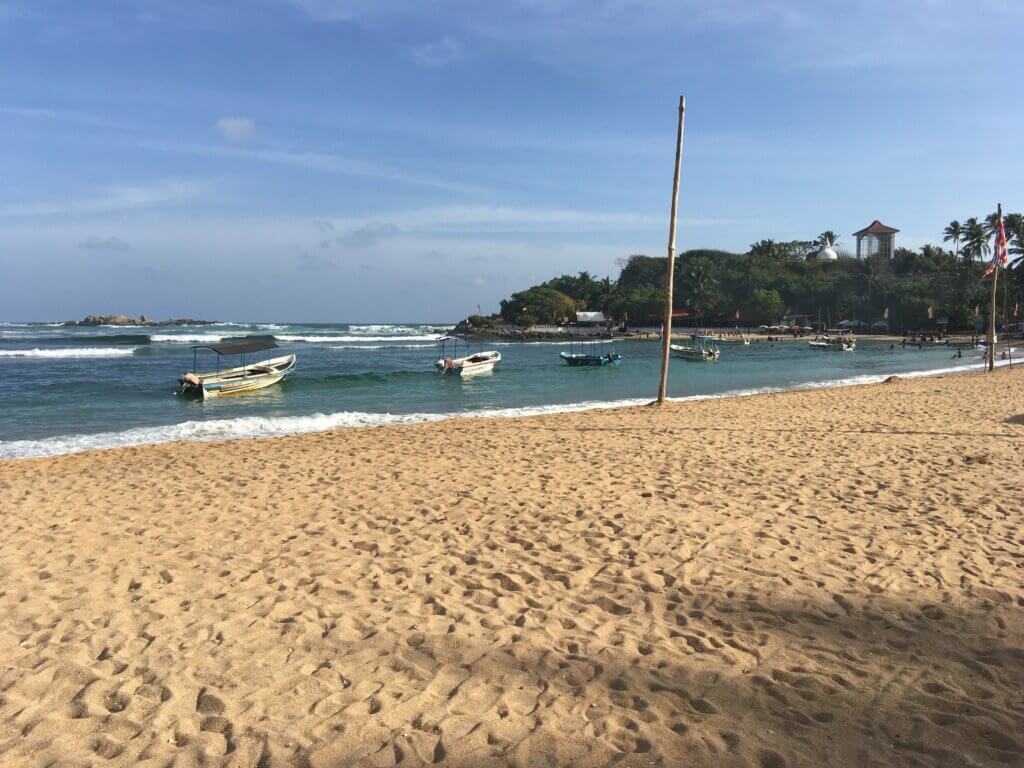 Unawatuna beach, Sri Lanka